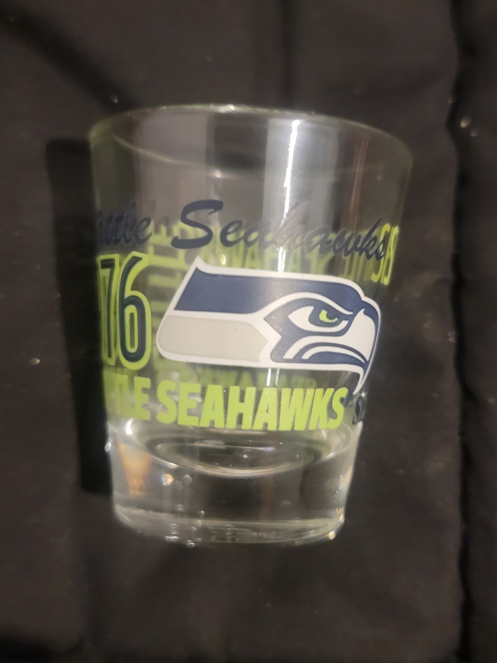 Green & Blue Shot Glass - Official Team Logo